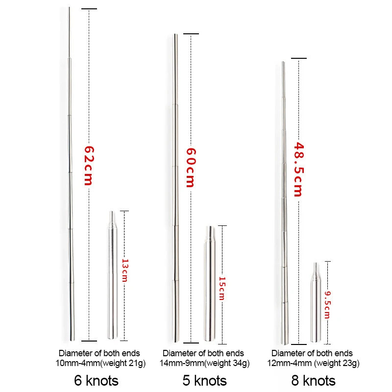 Stainless Steel Telescopic Fire Blower: Mini Portable Blow Fire Tube for Outdoor Camping Cooking - Mouth Blowpipe Fire Stick