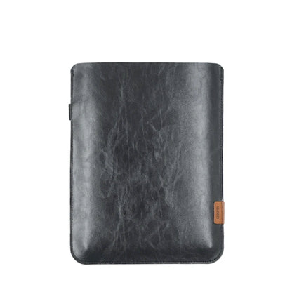 Ultra-Thin PU Leather Tablet Sleeve - Side Access Pen Slot Bag for iPad Mini, Air & Pro 8.3/10.9/11/12.9/13 Inch