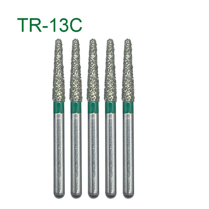 5pcs FG Dia 1.6mm Dental Drills – High-Speed Handpiece Diamond Burs for Teeth Whitening