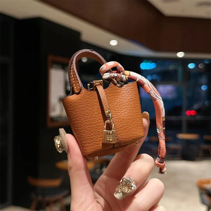 New Mini House Small Bag – Handheld Portable Bluetooth Earphone Bag, Zero Wallet, and Multifunctional Hand Rope Pouch
