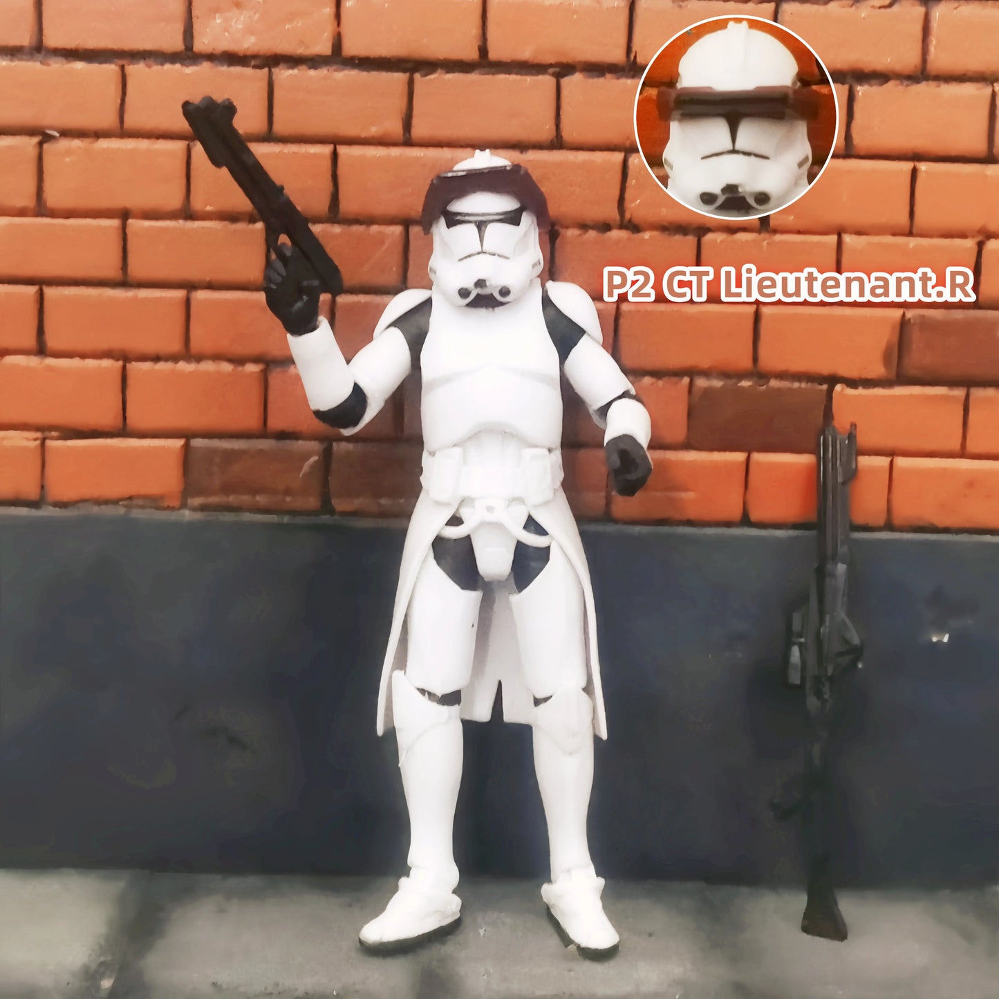 Star Wars 3.75" Clone Trooper Action Figure — 1/18 501st & 187th Legion REX ARF P1/P2 Toy Model