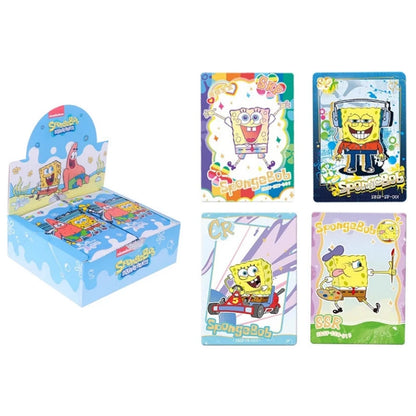 Hot Collection SpongeBob SquarePants Card Set — Classic Anime Characters Patrick Star & Tentacles, Original Box Children’s Gift