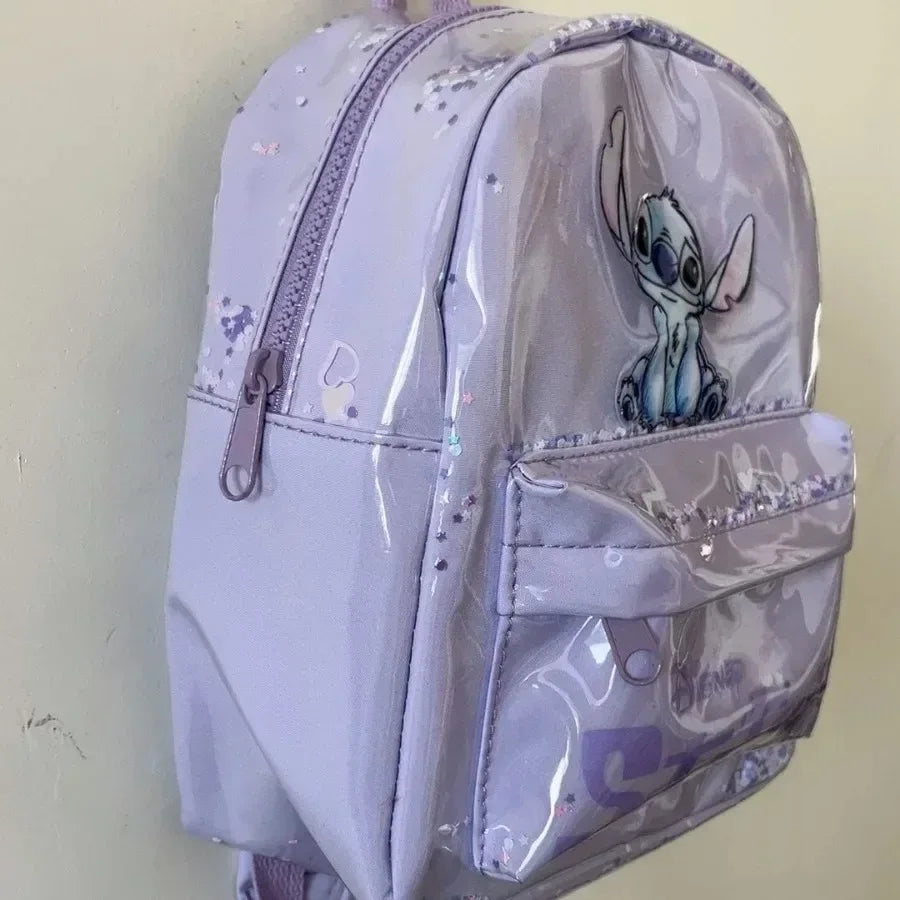 Disney Stitch Plush Backpack – Large-Capacity Cartoon School Bag for Kids & Kindergarten Gift
