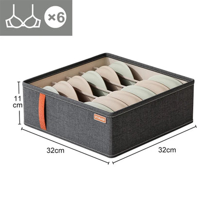 Underwear & Socks Organizer Storage Box – Cabinet Drawer Clothes Organizer for Household Classified Storage