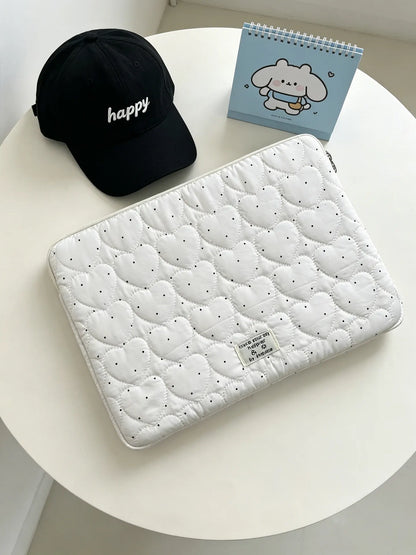 Puffy Laptop Sleeve Case - Soft Protective Notebook & Tablet Pouch for 11–16 Inch MacBook, Lenovo, Dell & Xiaomi Devices
