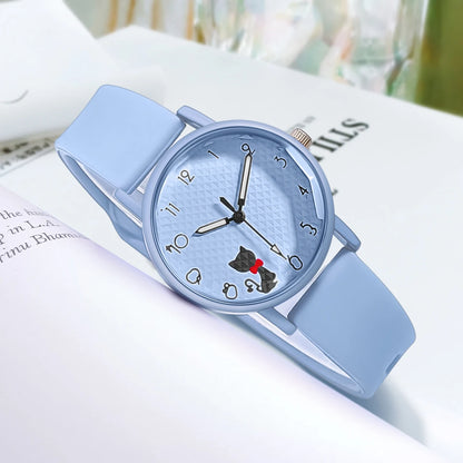 Women’s Casual Quartz Watch – Silicone Strap Wristwatch Gift for Ladies