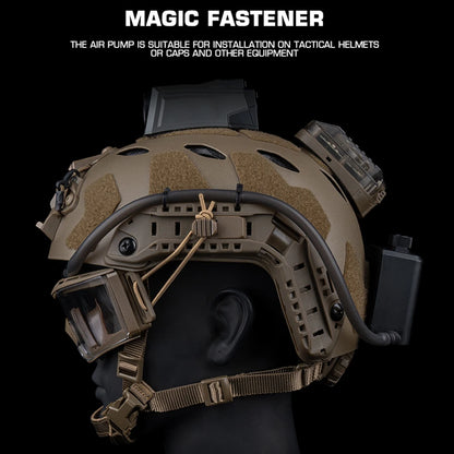 Tactical Goggles Defogger Kit – Anti-Fog Fan for Airsoft, Shooting, Motocross, Mountaineering, Ski Mask Protection