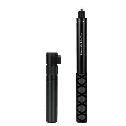 Vamson Invisible Selfie Stick for Insta360 X3 – Rotating Bullet Time Handheld Tripod for GoPro & Insta360 ONE