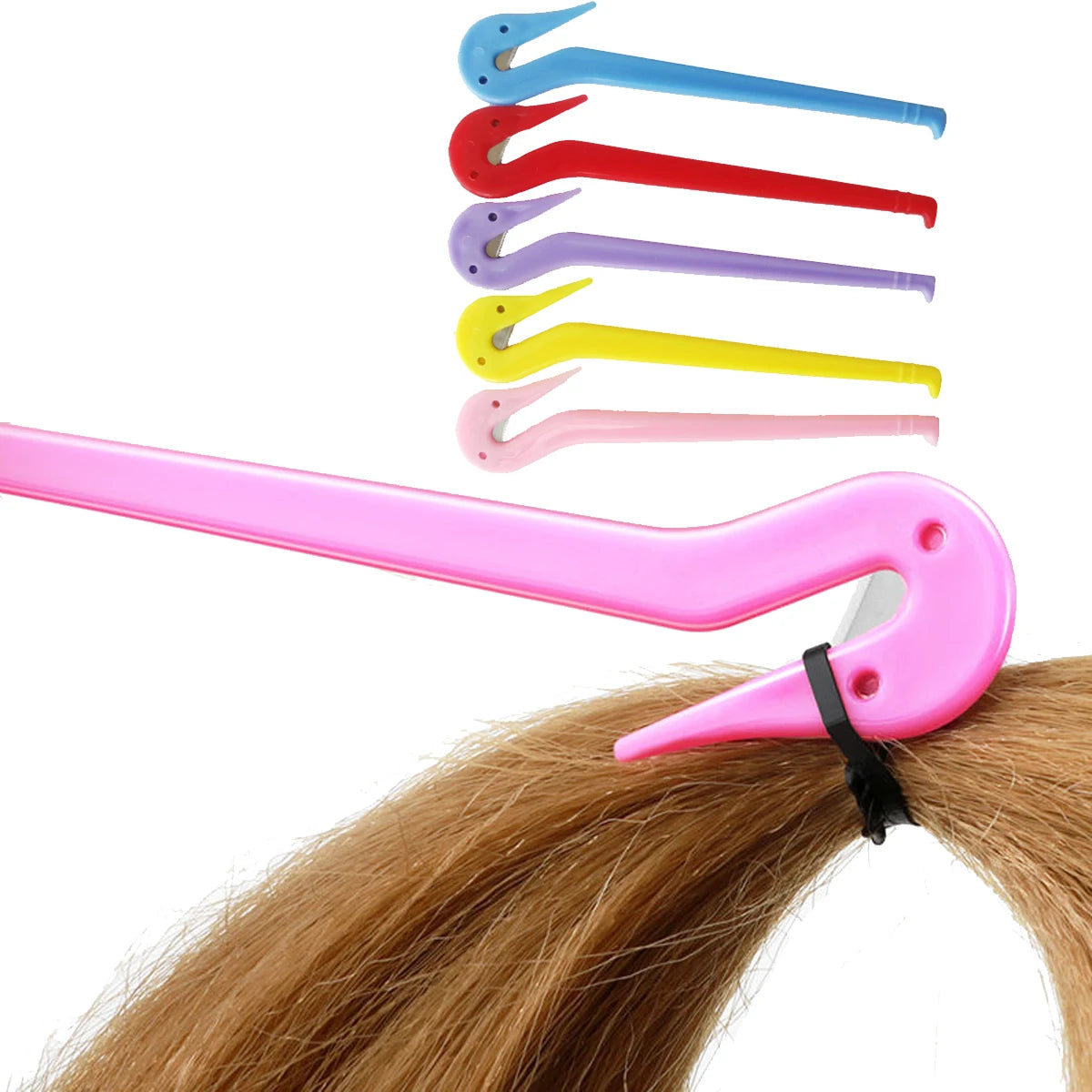 Hair Bands Rubber Cutter - DIY Styling Headwear Band Cutting Tool, Hair Tie Remover & Salon Hair Styling Knife