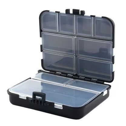 Double-Sided Fishing Tackle Box - Portable Multifunctional Organizer for Bait, Hooks & Fishing Gear