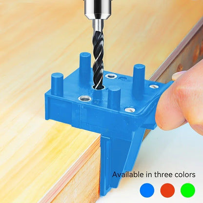 Drill Bits Locator & Carpenter Corner Clamp – Handheld Straight Hole Drilling Guide for Woodworking & Hole Saw Tools