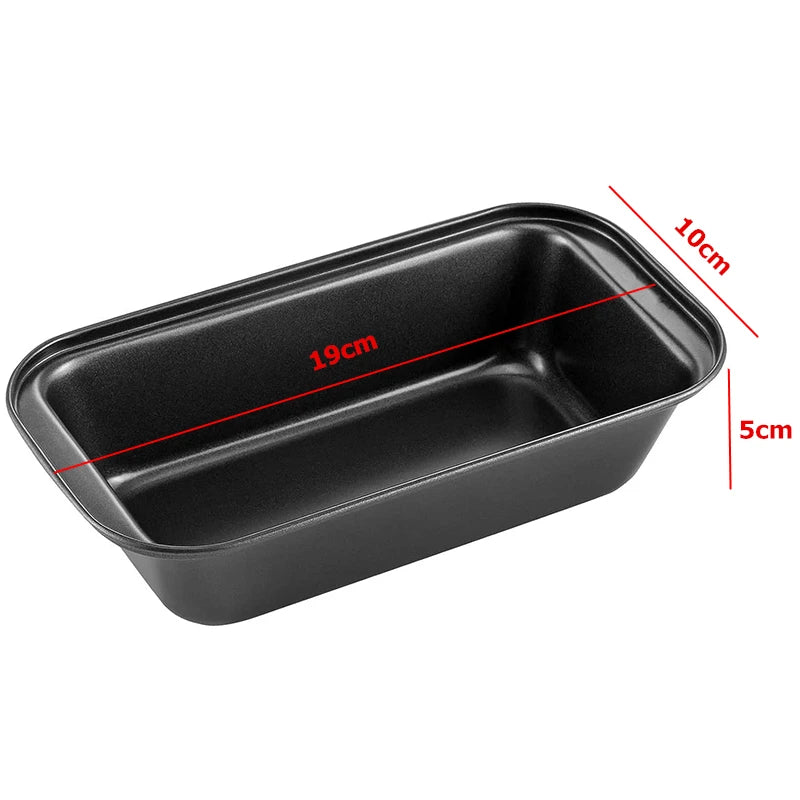 Nonstick Carbon Steel Bread Loaf Pan – Rectangle Bakeware for Toast, Brownies, and Meatloaf