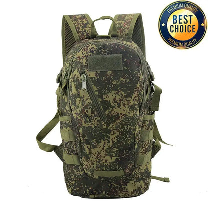 35L Tactical Backpack for Men – 900D Camouflage Camping, Hiking, Hunting & Outdoor Travel Rucksack