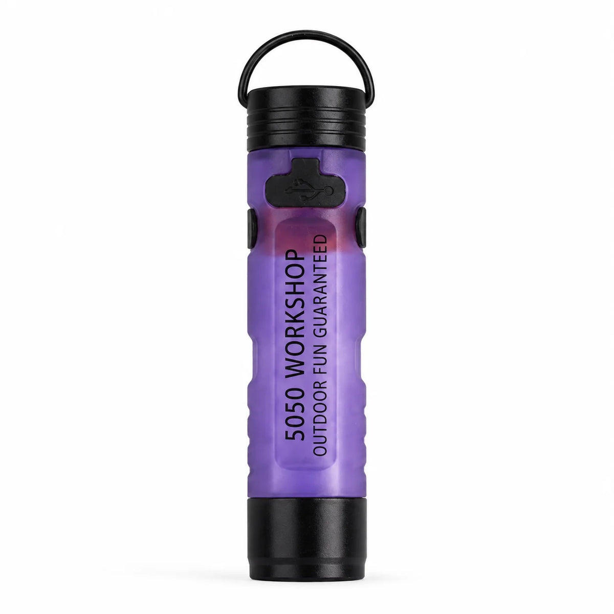 Mini 5050 Rechargeable LED Pocket Flashlight - Clip-On Hat Light and Portable Keychain Torch for Camping, Hiking, and Outdoor Use