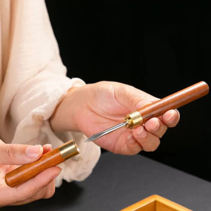 Chinese Tea Knife Needle – Yunnan Puerh Shu Shen Raw Tea Cake Cutter, Pu Erh Brick Cutting Tool Accessories