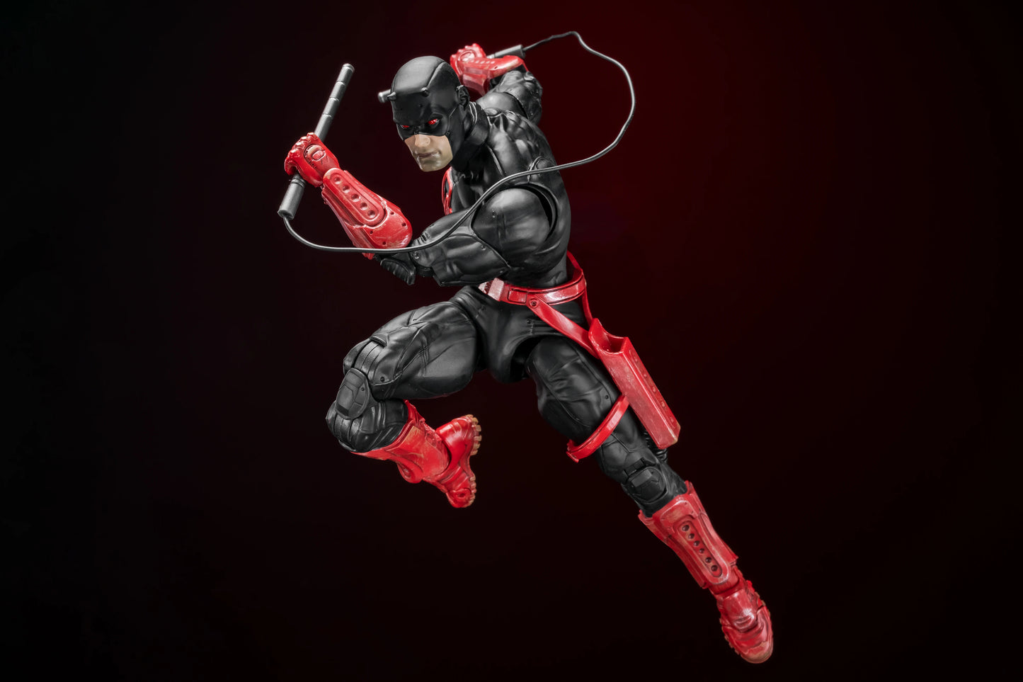 FlefToys Marvel Daredevil Action Figure — 8" Classic Red Shadowland Reborn Black, Devil Defenders Matt Murdock Legends In Stock