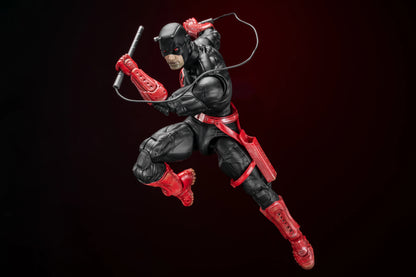FlefToys Marvel Daredevil Action Figure — 8" Classic Red Shadowland Reborn Black, Devil Defenders Matt Murdock Legends In Stock