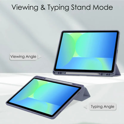 Samsung Galaxy Tab S10 FE 2025 Case — 10.9″ Tablet Cover with Pencil Holder for SM-X520/X526B & S9 FE