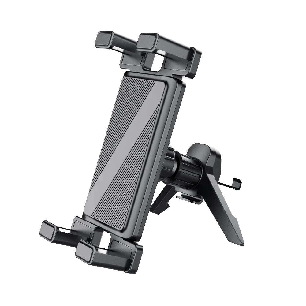 Universal Car Tablet Holder - 360° Rotating Adjustable Air Vent Mount for iPhone, iPad, Samsung & Xiaomi Devices