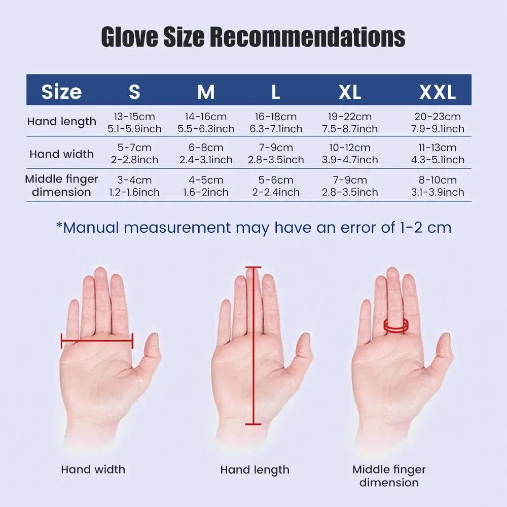Left & Right Hand Finger Rehabilitation Exerciser Robot Gloves - Stroke Hemiplegia Cerebral Infarction Training Therapy Equipment