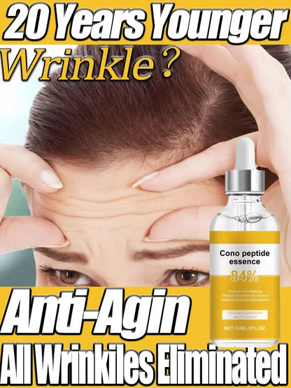 Anti-Wrinkle Facial Serum – Firm, Brighten & Moisturize Skin, Reduce Wrinkles & Delay Aging