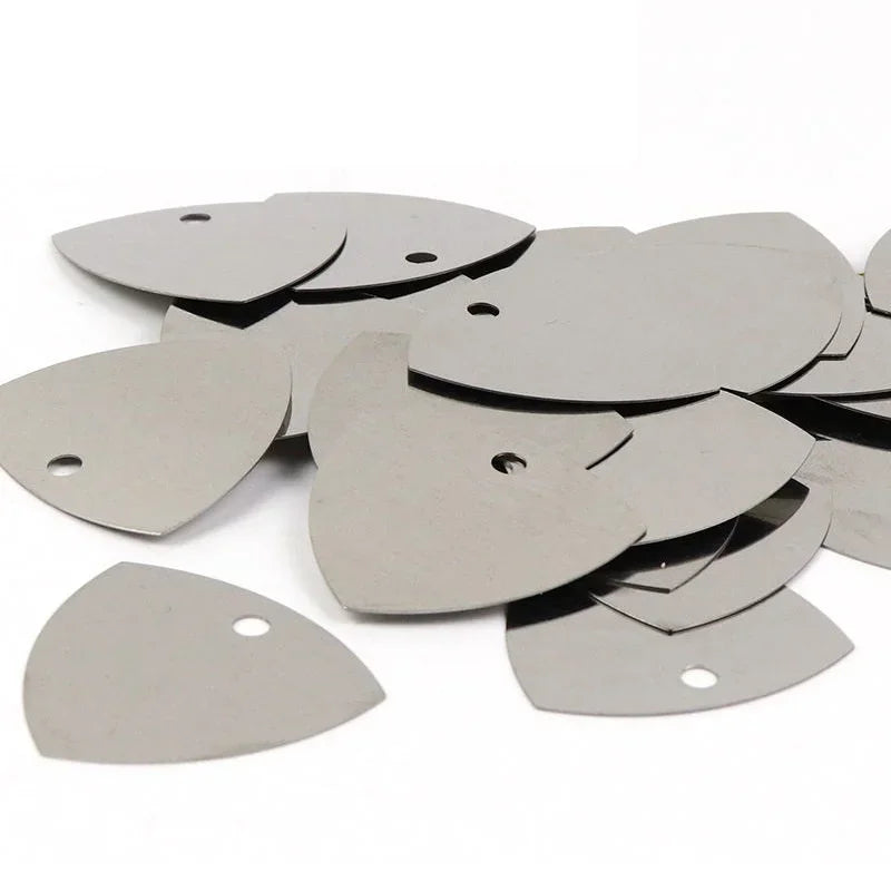 10/20/50PCS Metal Phone Opening Tools – Guitar Pick Pry Openers for iPhone, iPad, Tablet & PC Disassembly Repair Kit