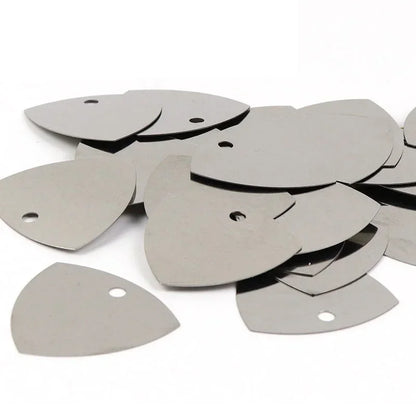 10/20/50PCS Metal Phone Opening Tools – Guitar Pick Pry Openers for iPhone, iPad, Tablet & PC Disassembly Repair Kit