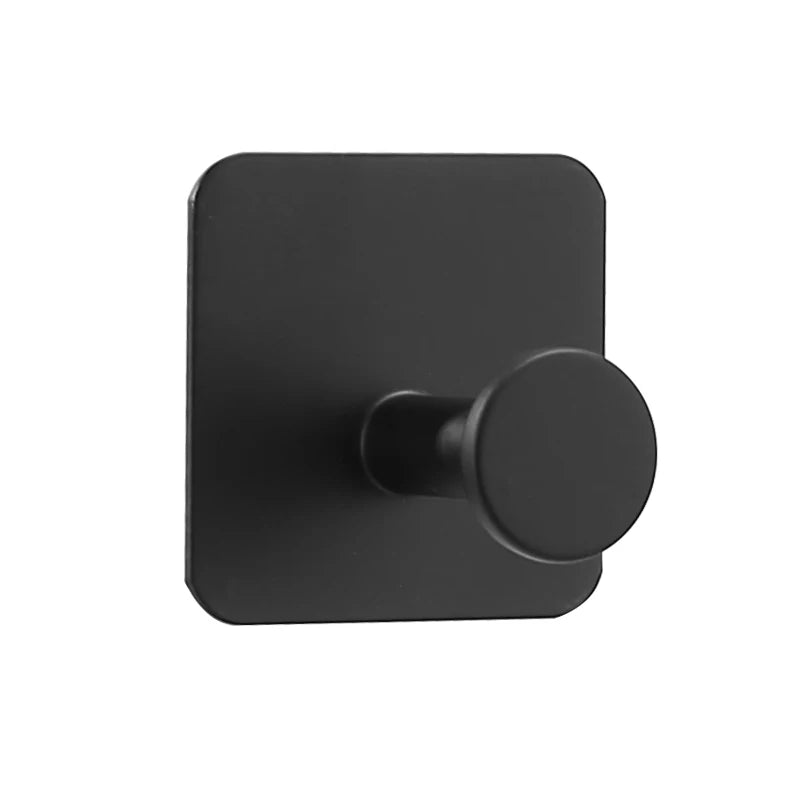 Self-Adhesive Wall Hooks – Multi-Purpose Towel, Coat, Robe, Key, and Bag Hangers for Bathroom, Kitchen, and Home Organization