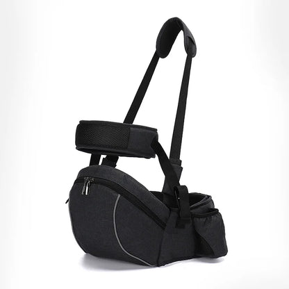 Adjustable Baby Carrier Hip Seat - Infant Waist Belt Sling & Ergonomic Baby Backpack