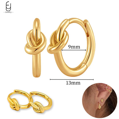 925 Sterling Silver Gold Tassel Earrings - Vintage Crystal Long Chain Hoop Jewelry for Women