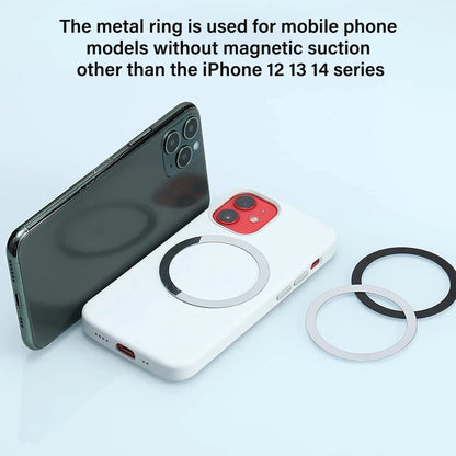 Magnetic Ring Holder for iPhone 14/13/12 – MagSafe Car Mount & Wall Stand for Phone, iPad, and Tablet