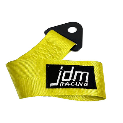 High-Strength Nylon Car Tow Strap - Universal JDM Racing Front & Rear Bumper Towing Accessory