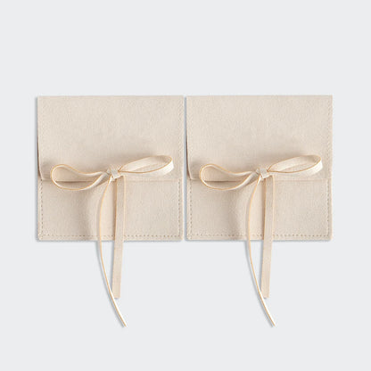 10PCS Velvet Jewelry Gift Pouches - Elegant Wedding Favor Bags & Microfiber Cosmetic Storage Bags