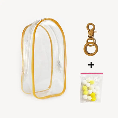 Mystery Box Storage Case 19.5×10.5×5cm – Square Display Organizer Bag for Labubu Plush Doll Accessories