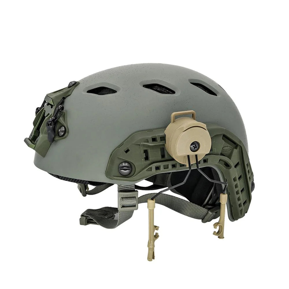 Tactical Headset Bracket – Ops Core Helmet ARC Rail Adapter Set for Comtac II Series Military Noise Cancelling Headset