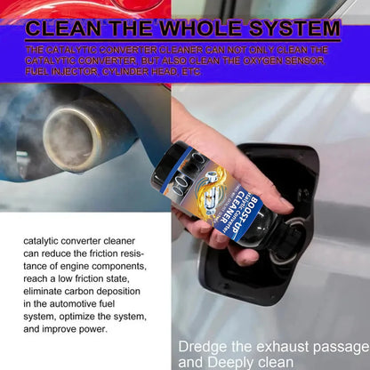 3PCS Car Engine Cleaner Additive Set – Fuel System, Catalyst & Accelerator Cleaner for Deep Engine Cleaning & Performance Improvement, New Generation Formula