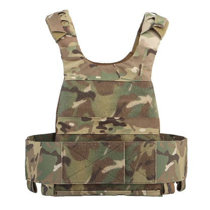 FCPC Tactical Vest Ferro – Lightweight Folding Airsoft Plate Carrier with Breathable Design, Portable Hunting Mag Pouch & Army Equipment