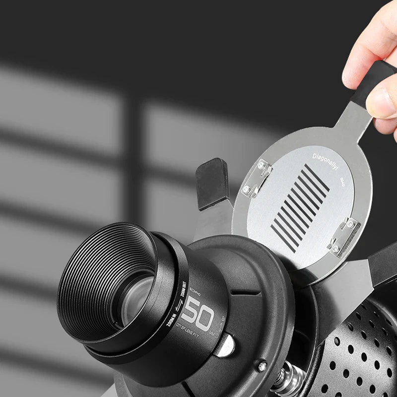 SOONPHO OT1 Graphic Cards – Optical Condenser Background Projection DIY Shade for Godox LED Lights