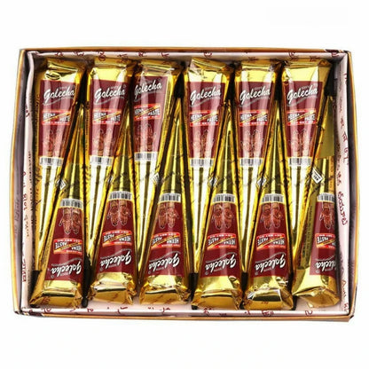 Henna Temporary Tattoo Paste – Brown, Black & Red Semi-Permanent Body Art Kit (1/3/12pcs)
