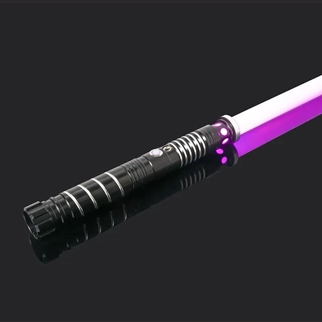 RGB Metal Lightsaber Sword Toy - LED Light-Up Saber for Cosplay, Kpop Fans & Collectors