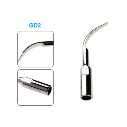 AZDENT 5pcs Dental Scaler Tips – Compatible with EMS, WOODPECKER, SATELEC, DTE, NSK Ultrasonic Scalers