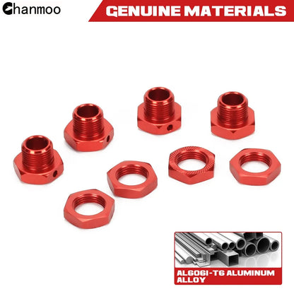 Universal 17mm Hex Nut Sleeve Wrench — Metal Coupler Tool Kit for 1/8 RC Car, Truck, Monster Truck X-Maxx & SUMMIT Parts