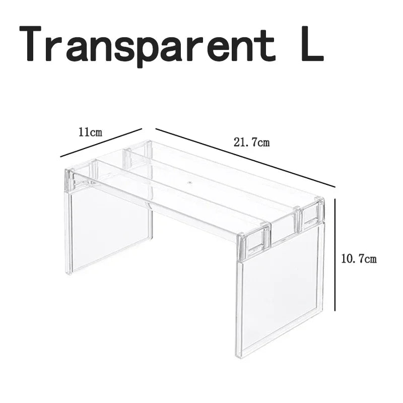 Retractable Kitchen Cabinet Organizer - Adjustable Spice Rack & Storage Shelf