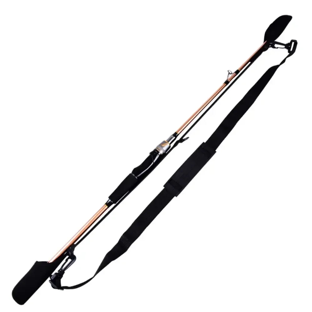 Adjustable Fishing Rod Storage Bag — Portable Shoulder Belt Protector for Reel and Rod, 1-Piece Fishing Accessory