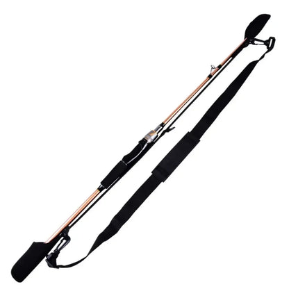 Adjustable Fishing Rod Storage Bag — Portable Shoulder Belt Protector for Reel and Rod, 1-Piece Fishing Accessory