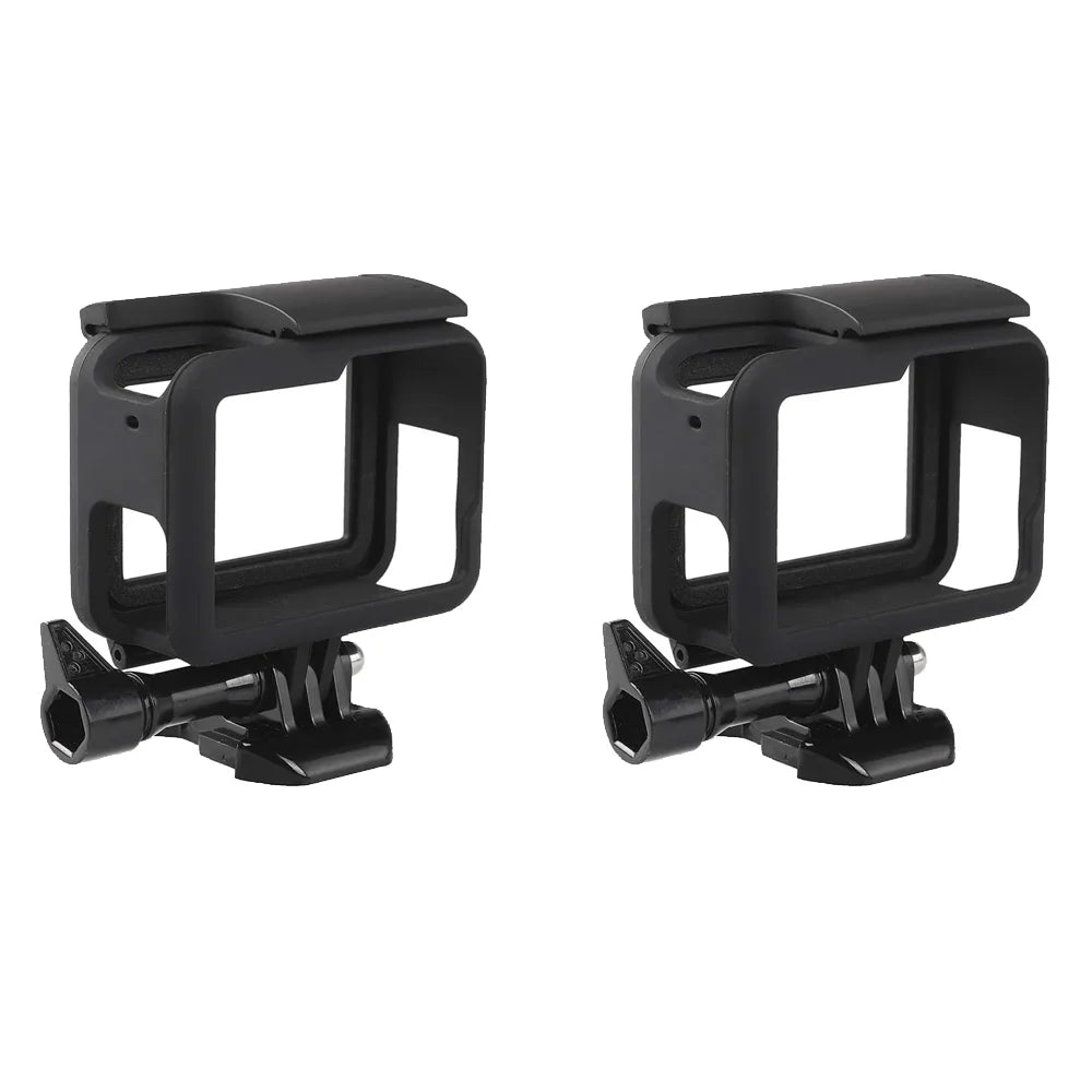 Protective Frame Shell Case — Portable Plastic Housing for GoPro Hero 5, 6, 7 Action Camera Accessories