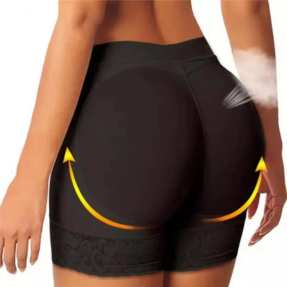 Women's Soft Breathable Butt Lifter Panties – High-Waist Push-Up Padded Cotton Underwear