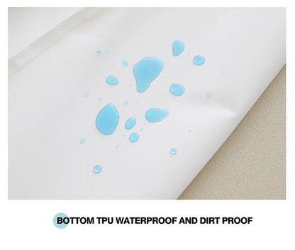 Waterproof Mattress Protector with Zipper - Soft, Breathable & Noiseless Cover for Single, Double, Queen, or King Size Bed