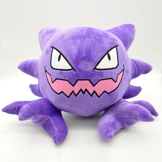 Pokémon Kawaii Plush Toys — Gengar, Haunter, Psyduck, Pikachu Stuffed Dolls, Anime Fire-Breathing Dragon Peluche Gift