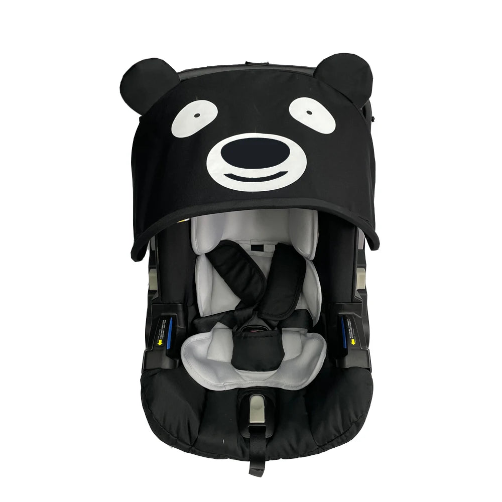 COLU KID® Stroller Accessories — Seat Cushion, Change Kit & Sunshade for Doona FooFoo Car Seat Strollers